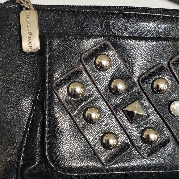 Sienna Ricchi Metal Studded Black Bag - Picture 8 of 8